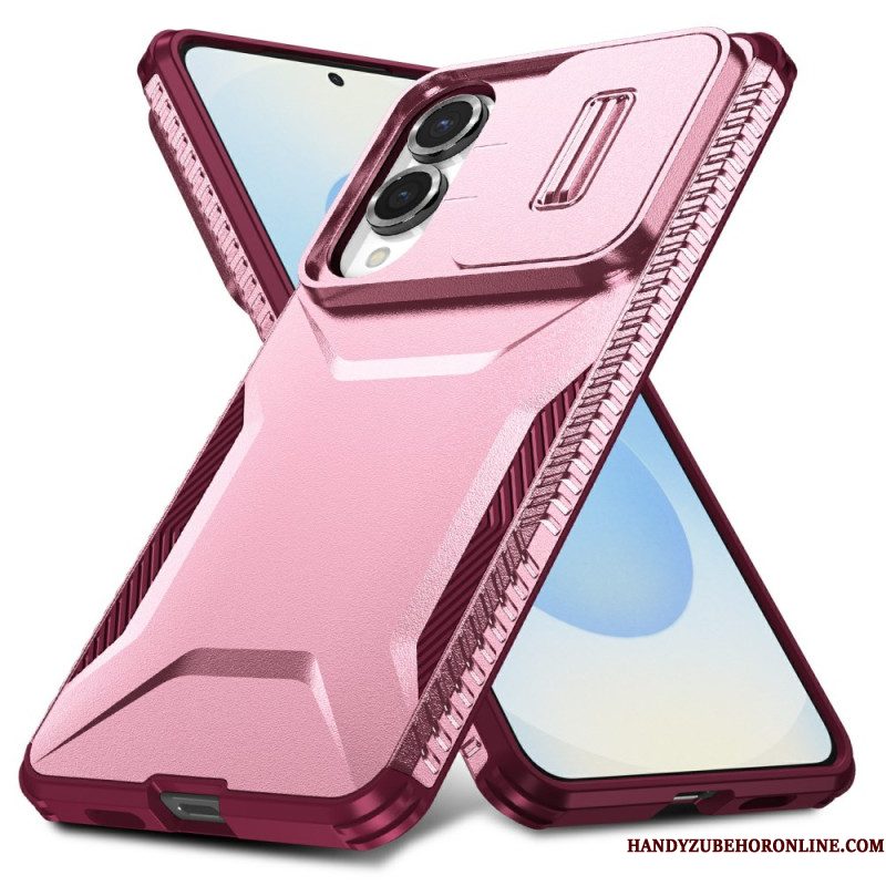 Hoesje Samsung Galaxy S25 5g Edge Robuust Metaaleffect