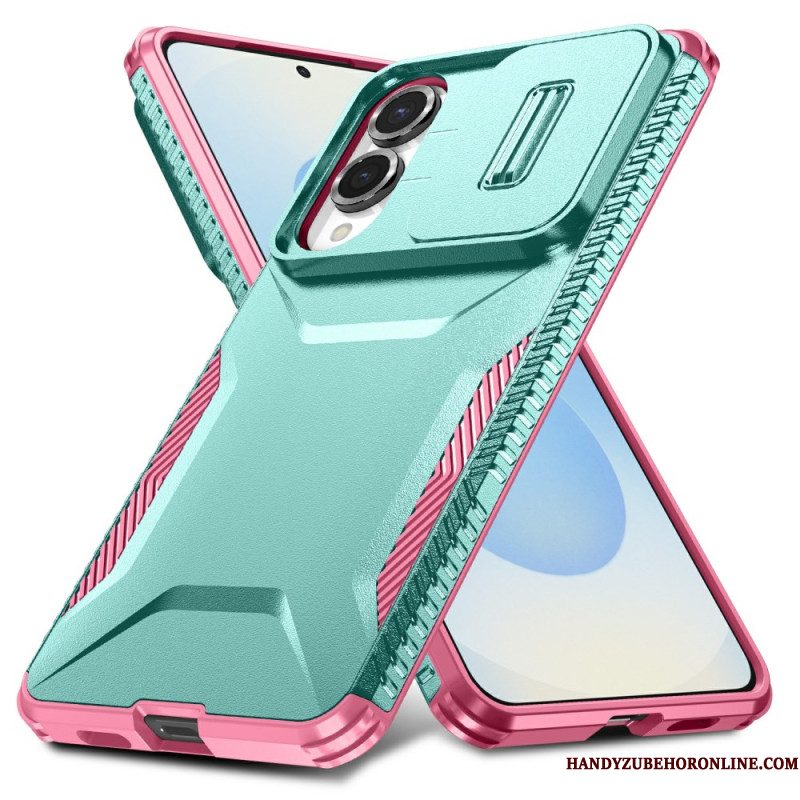 Hoesje Samsung Galaxy S25 5g Edge Robuust Metaaleffect