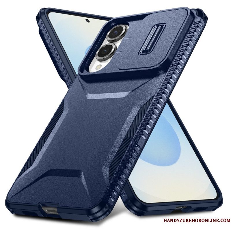 Hoesje Samsung Galaxy S25 5g Edge Robuust Metaaleffect