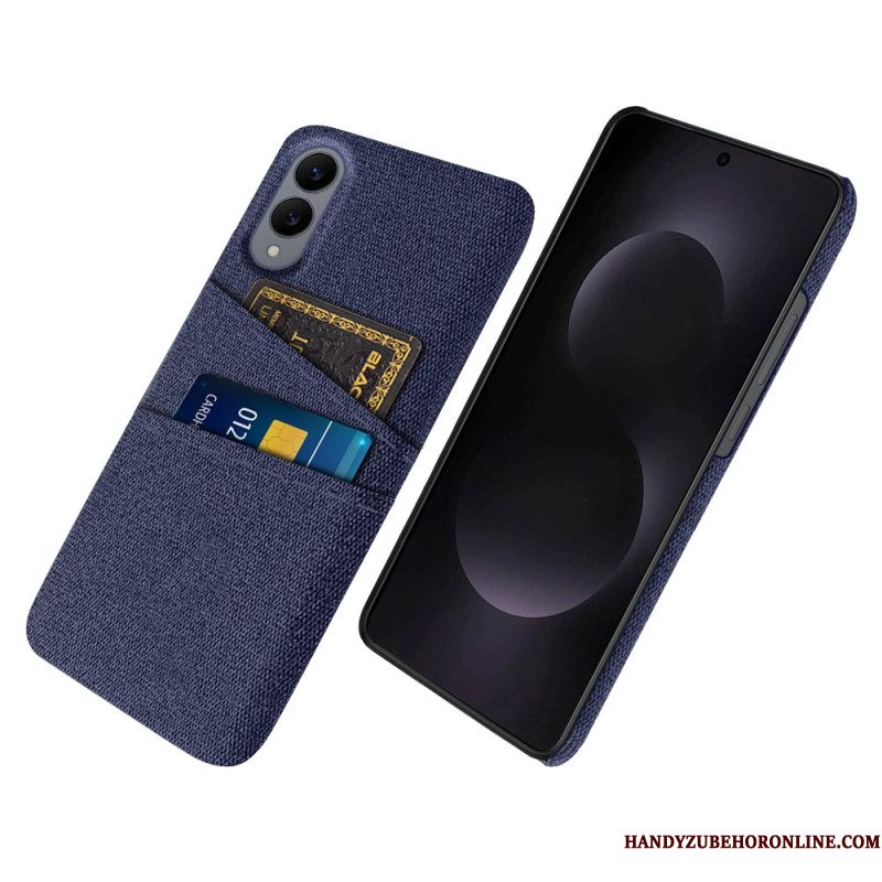 Hoesje Samsung Galaxy S25 5g Edge Stoffen Kaarthouder