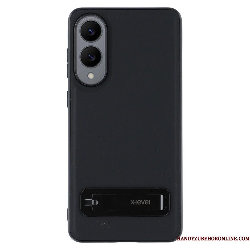 Hoesje Samsung Galaxy S25 5g Edge X-level Handsfree Standaard Bescherming Hoesje