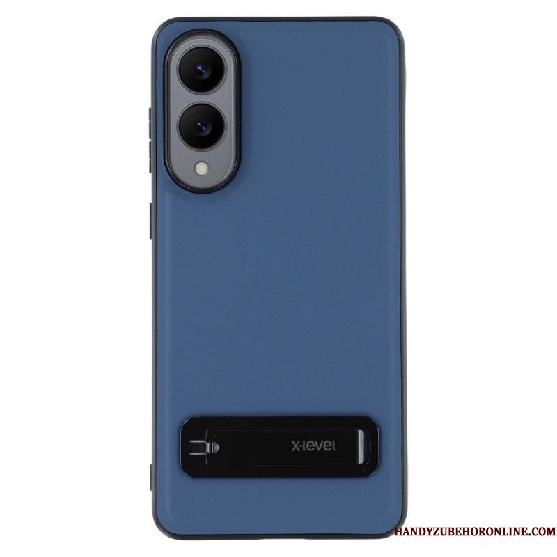 Hoesje Samsung Galaxy S25 5g Edge X-level Handsfree Standaard Bescherming Hoesje