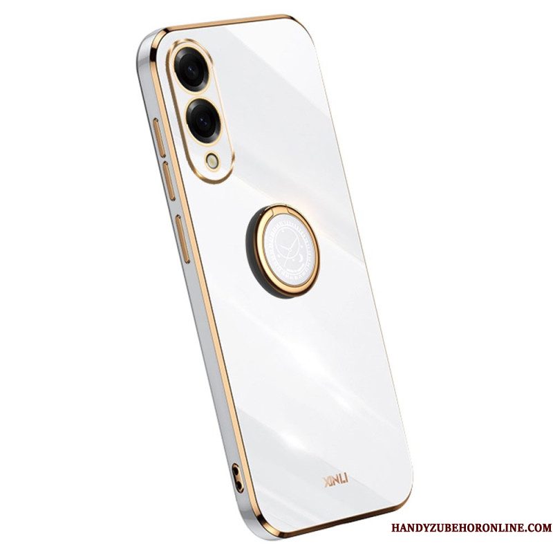 Hoesje Samsung Galaxy S25 5g Edge Xinli Ringhouder Bescherming Hoesje