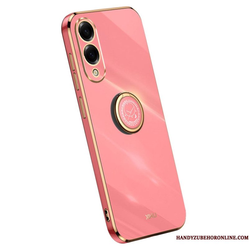 Hoesje Samsung Galaxy S25 5g Edge Xinli Ringhouder Bescherming Hoesje