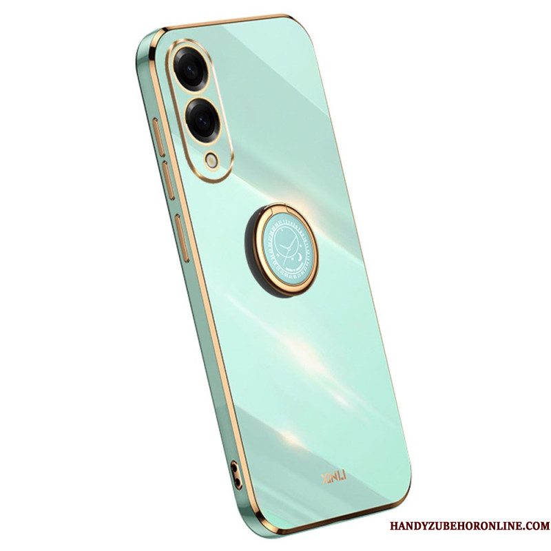 Hoesje Samsung Galaxy S25 5g Edge Xinli Ringhouder Bescherming Hoesje