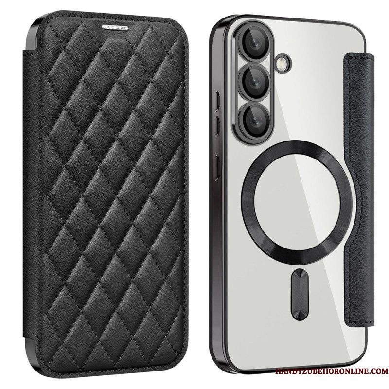 Hoesje Samsung Galaxy S25 5g Gewatteerd Compatibel Met Magsafe