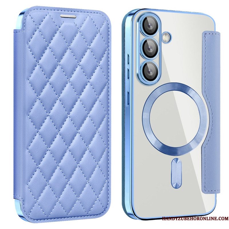 Hoesje Samsung Galaxy S25 5g Gewatteerd Compatibel Met Magsafe