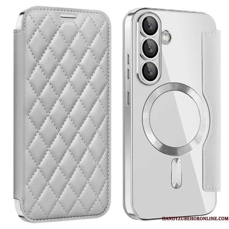 Hoesje Samsung Galaxy S25 5g Gewatteerd Compatibel Met Magsafe