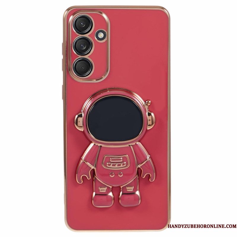 Hoesje Samsung Galaxy S25 5g Geïntegreerde Astronautenstandaard Bescherming Hoesje