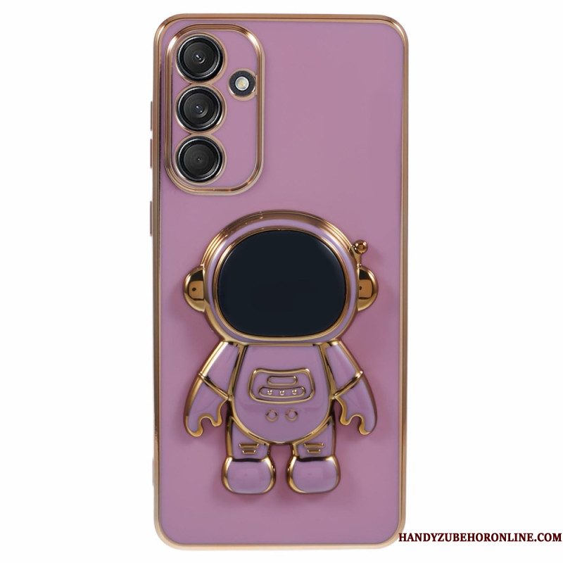 Hoesje Samsung Galaxy S25 5g Geïntegreerde Astronautenstandaard Bescherming Hoesje
