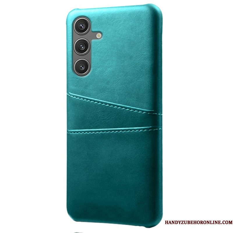 Hoesje Samsung Galaxy S25 5g Kaarthouder Met Lederlook Bescherming Hoesje