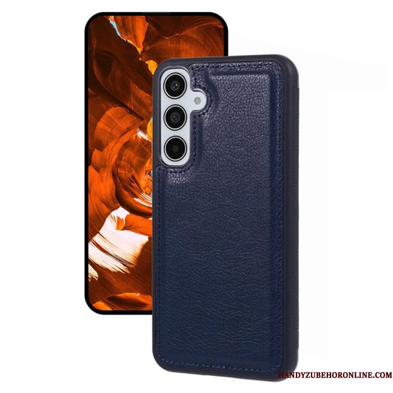 Hoesje Samsung Galaxy S25 5g Kalfsleertextuur