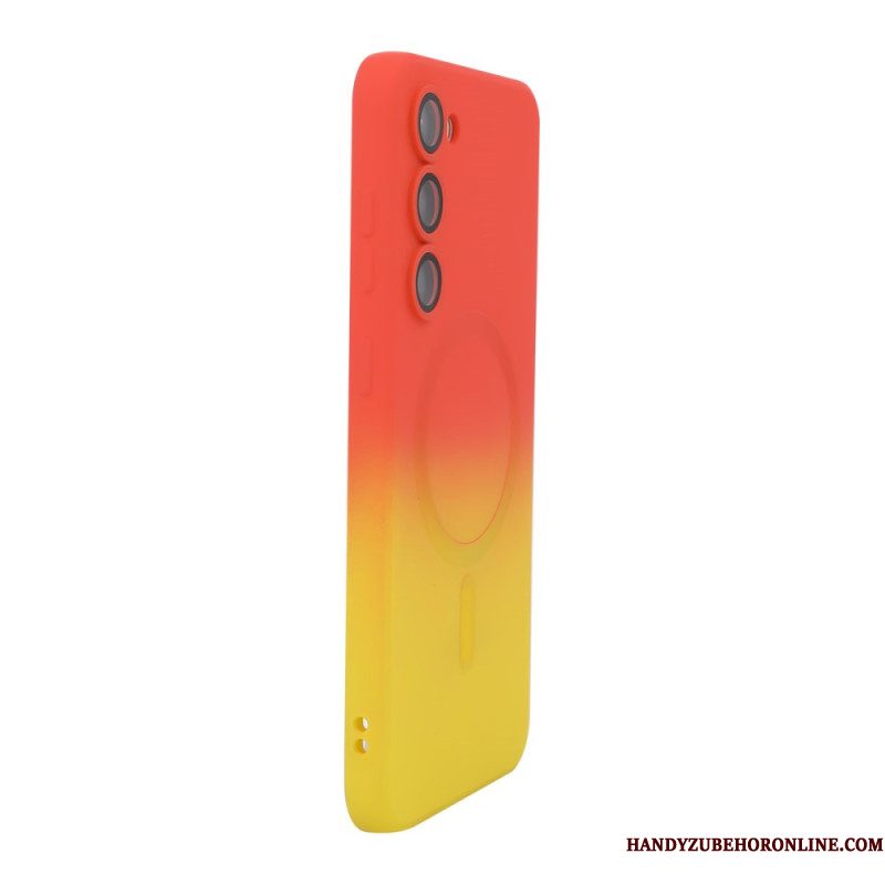 Hoesje Samsung Galaxy S25 5g Magsafe Compatibel Ontwerp Met Kleurverloop
