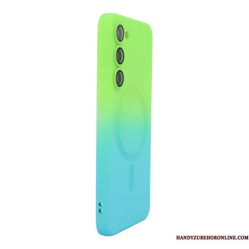 Hoesje Samsung Galaxy S25 5g Magsafe Compatibel Ontwerp Met Kleurverloop