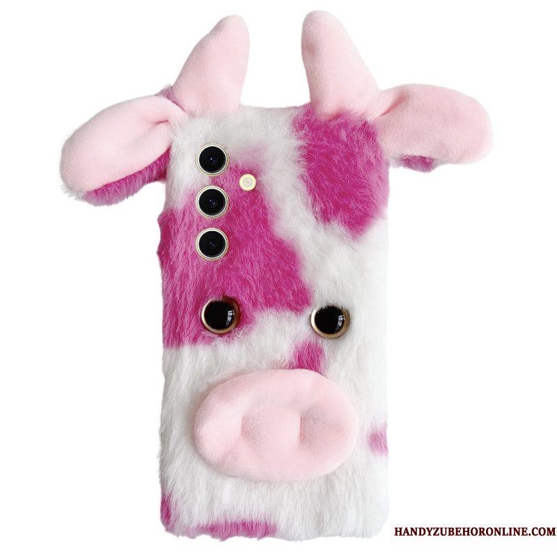 Hoesje Samsung Galaxy S25 5g Pluche Koe