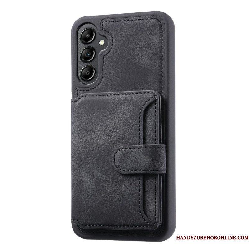 Hoesje Samsung Galaxy S25 5g Portemonnee Met Suède-effect