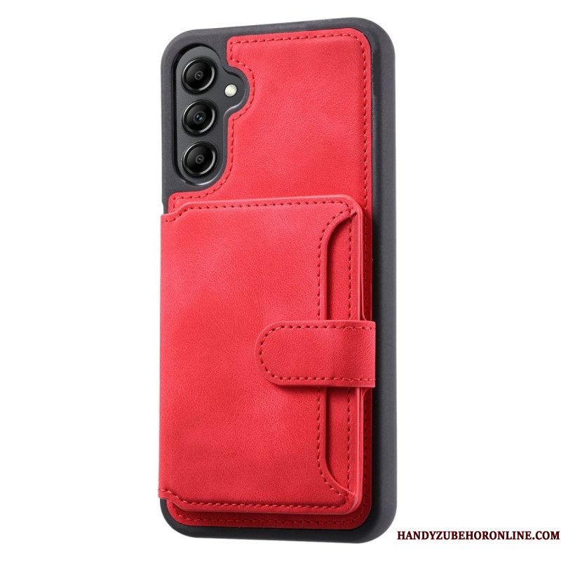 Hoesje Samsung Galaxy S25 5g Portemonnee Met Suède-effect