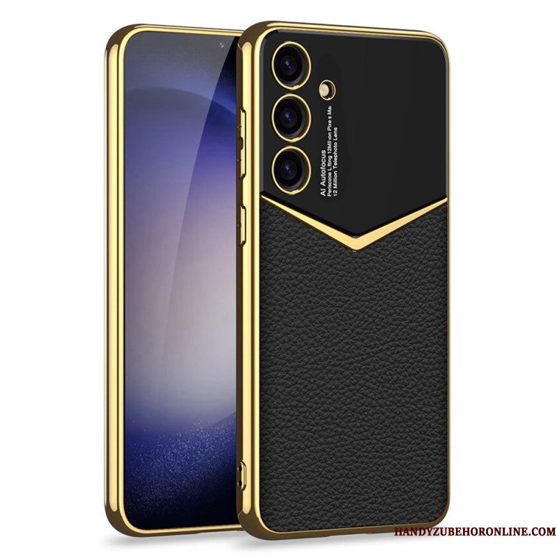 Hoesje Samsung Galaxy S25 5g Rand In Metallic Stijl