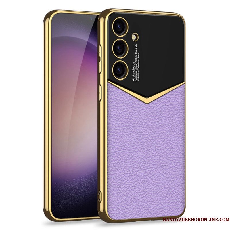 Hoesje Samsung Galaxy S25 5g Rand In Metallic Stijl