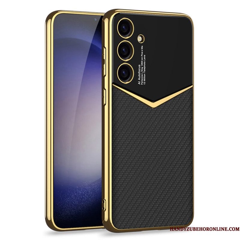Hoesje Samsung Galaxy S25 5g Rand In Metallic Stijl