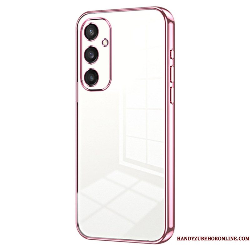 Hoesje Samsung Galaxy S25 5g Randen Met Metaaleffect