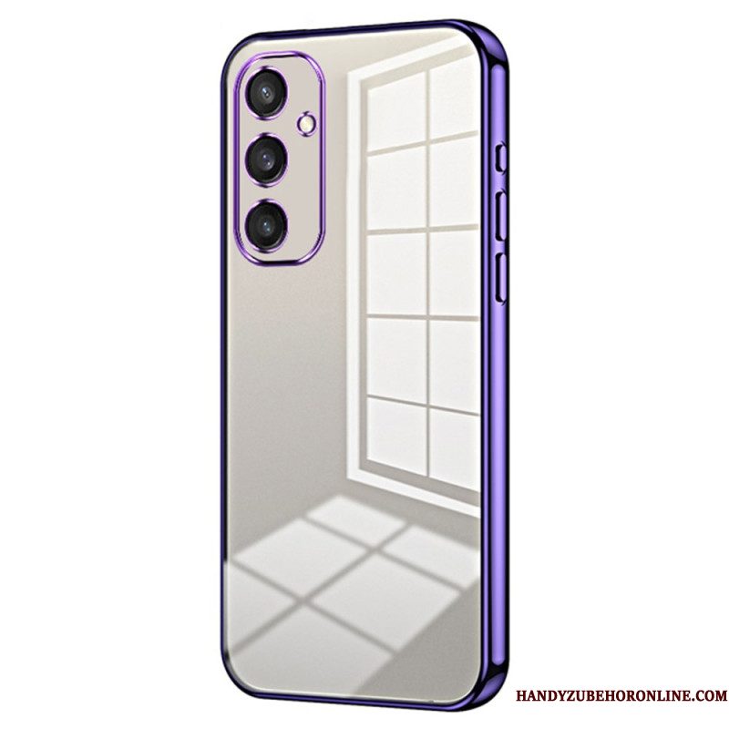 Hoesje Samsung Galaxy S25 5g Randen Met Metaaleffect