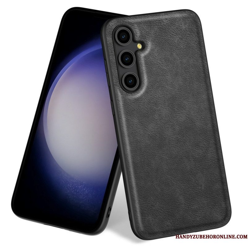 Hoesje Samsung Galaxy S25 5g Retro Leder Effect Bescherming Hoesje