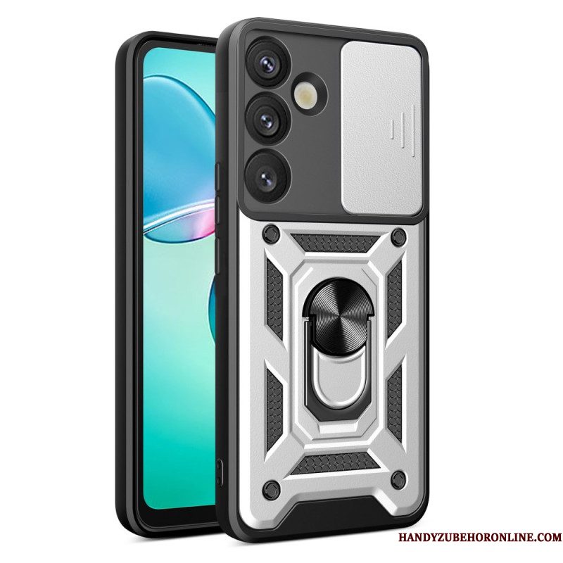 Hoesje Samsung Galaxy S25 5g Schuifbare Cameracover En Standaard
