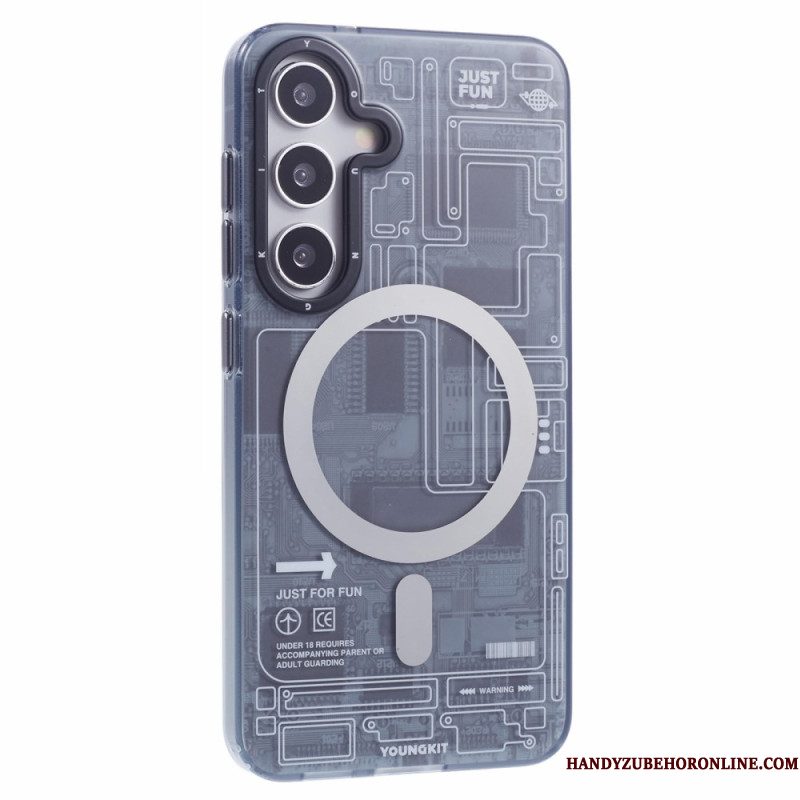 Hoesje Samsung Galaxy S25 5g Youngkit Magnetisch Bescherming Hoesje