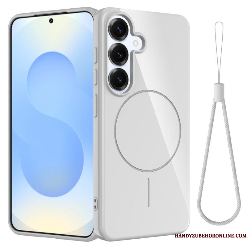 Hoesje Samsung Galaxy S25 Fe Compatibel Met Magsafe Met Polsbandje