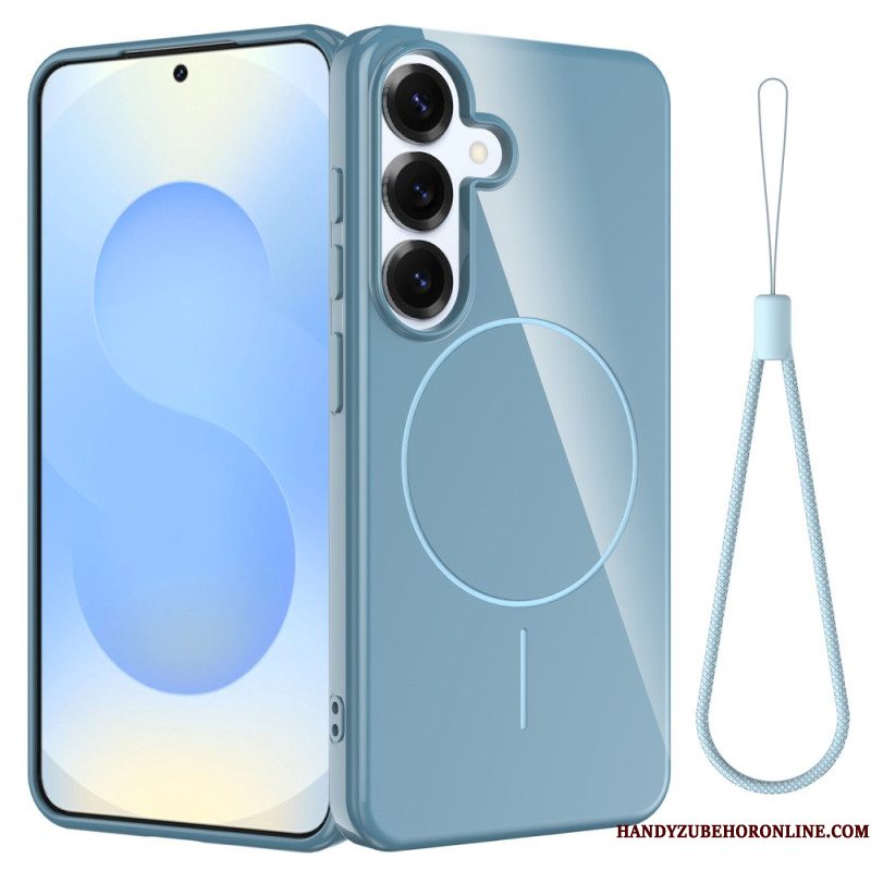 Hoesje Samsung Galaxy S25 Fe Compatibel Met Magsafe Met Polsbandje