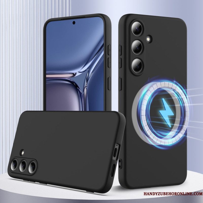 Hoesje Samsung Galaxy S25 Fe Compatibel Met Magsafe Shockproof Bescherming Hoesje