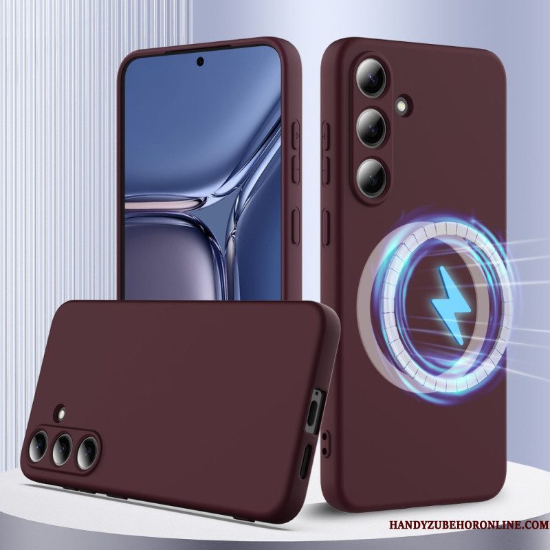 Hoesje Samsung Galaxy S25 Fe Compatibel Met Magsafe Shockproof Bescherming Hoesje