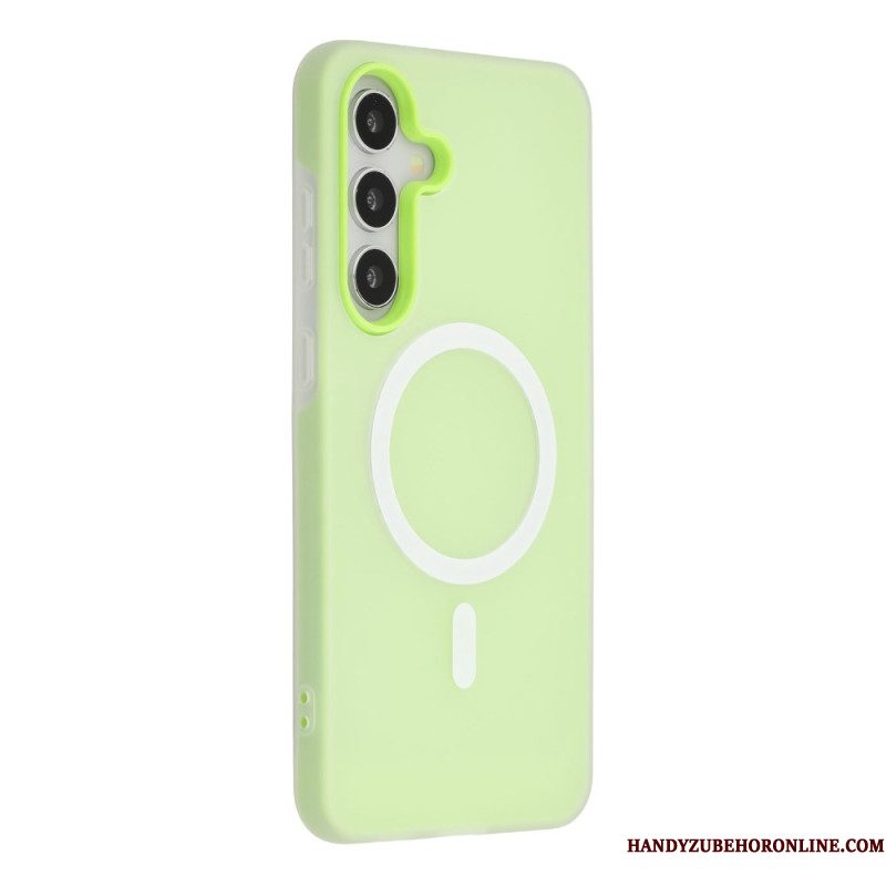 Hoesje Samsung Galaxy S25 Fe Magsafe Hybrid Met Matte Afwerking