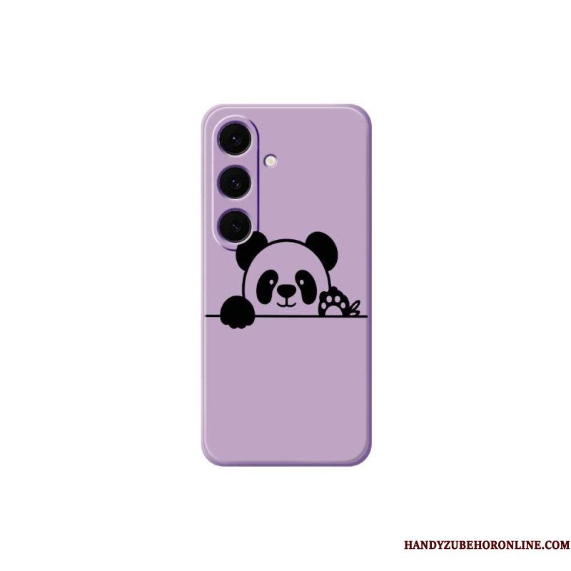 Hoesje Samsung Galaxy S25 Fe Siliconen Met Panda