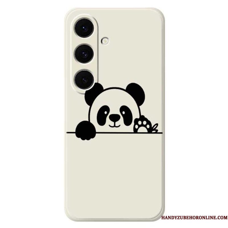 Hoesje Samsung Galaxy S25 Fe Siliconen Met Panda