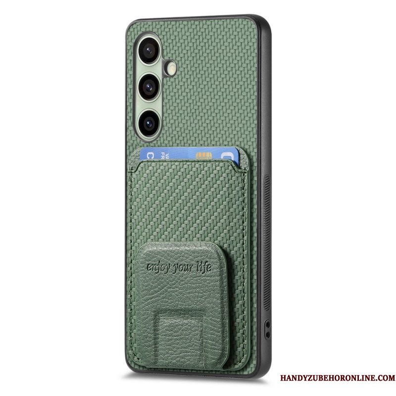 Hoesje Samsung Galaxy S25 Plus 5g Alles-in-één Koolstofvezel