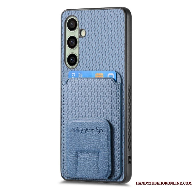 Hoesje Samsung Galaxy S25 Plus 5g Alles-in-één Koolstofvezel