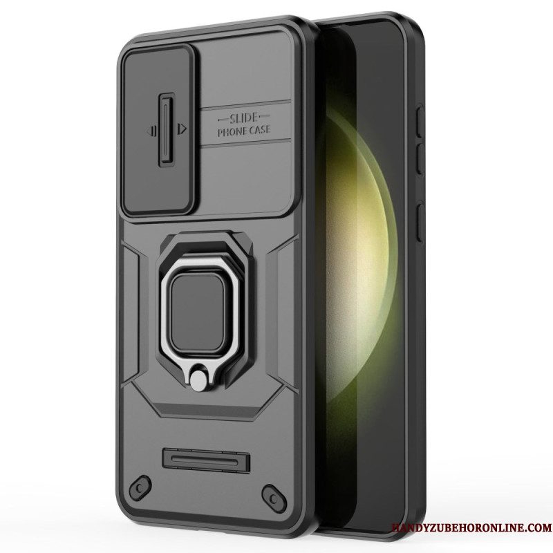 Hoesje Samsung Galaxy S25 Plus 5g Duurzame Ring Met Lensbeschermer