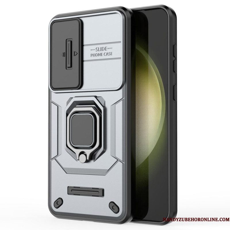 Hoesje Samsung Galaxy S25 Plus 5g Duurzame Ring Met Lensbeschermer