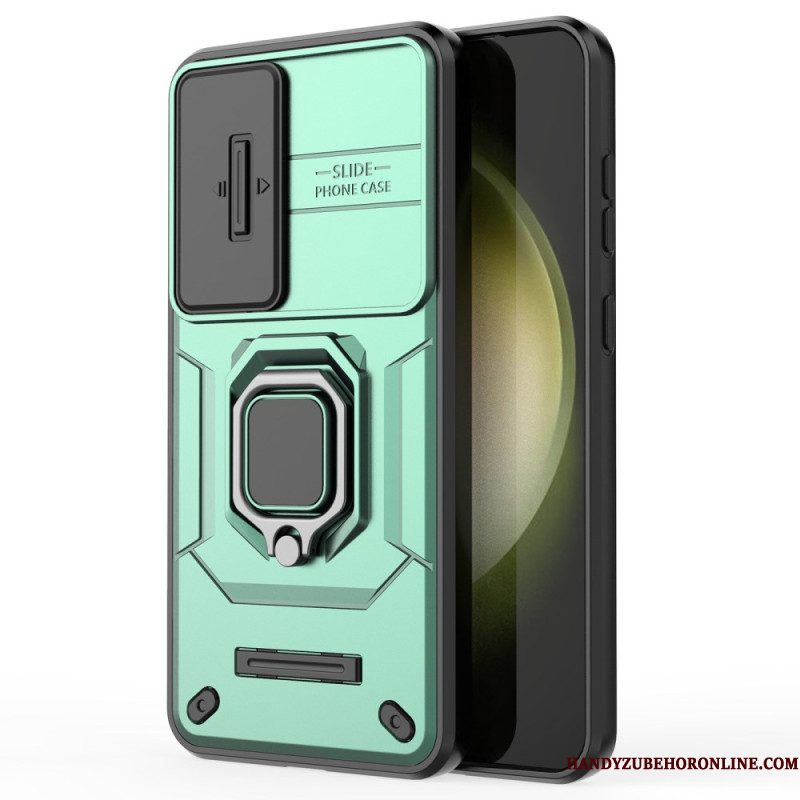 Hoesje Samsung Galaxy S25 Plus 5g Duurzame Ring Met Lensbeschermer
