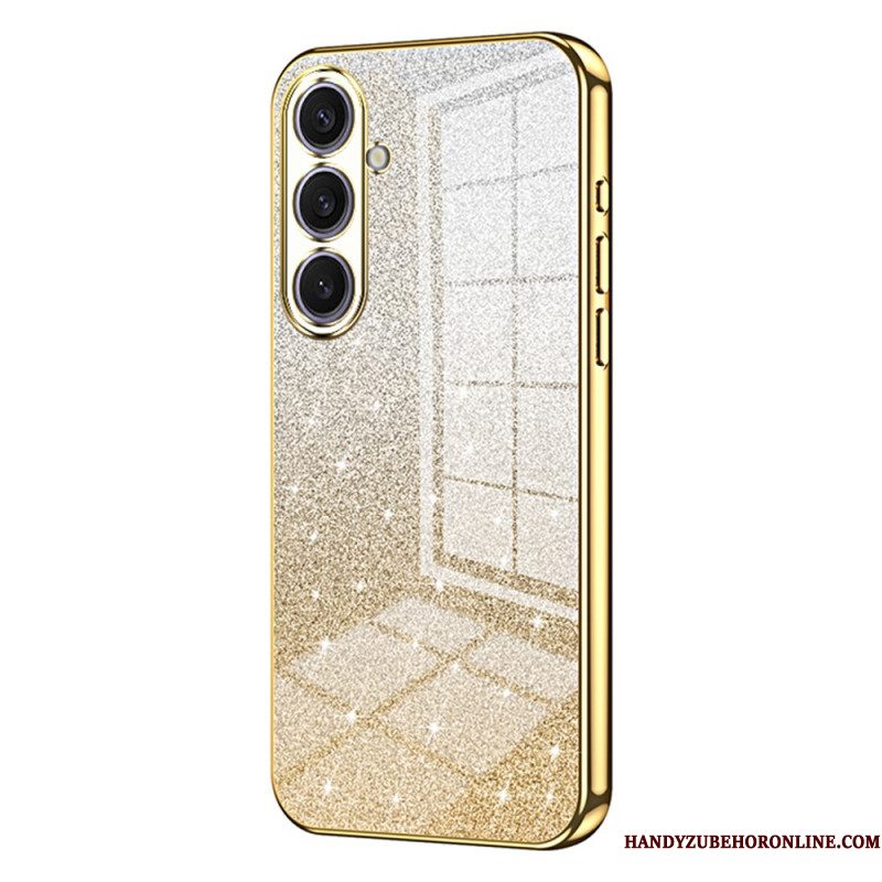 Hoesje Samsung Galaxy S25 Plus 5g Glitterachterkant