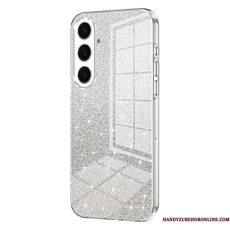 Hoesje Samsung Galaxy S25 Plus 5g Glitterachterkant