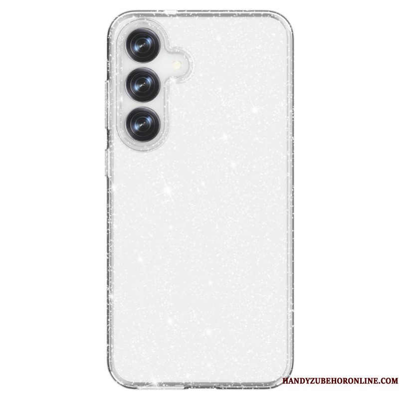 Hoesje Samsung Galaxy S25 Plus 5g Glitterdesign Bescherming Hoesje