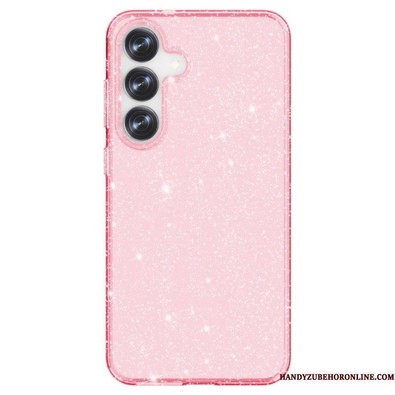 Hoesje Samsung Galaxy S25 Plus 5g Glitterdesign Bescherming Hoesje