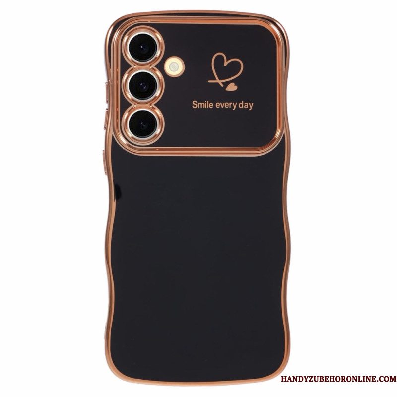Hoesje Samsung Galaxy S25 Plus 5g Hart En Golvende Randen Bescherming Hoesje