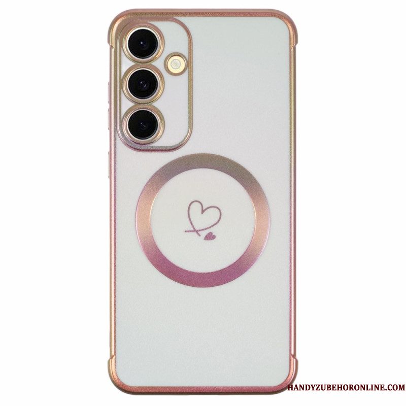 Hoesje Samsung Galaxy S25 Plus 5g Magnetisch Hart Bescherming Hoesje
