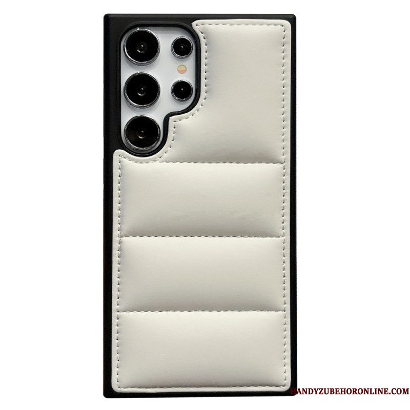 Hoesje Samsung Galaxy S25 Ultra 5g Gewatteerde Jasstijl