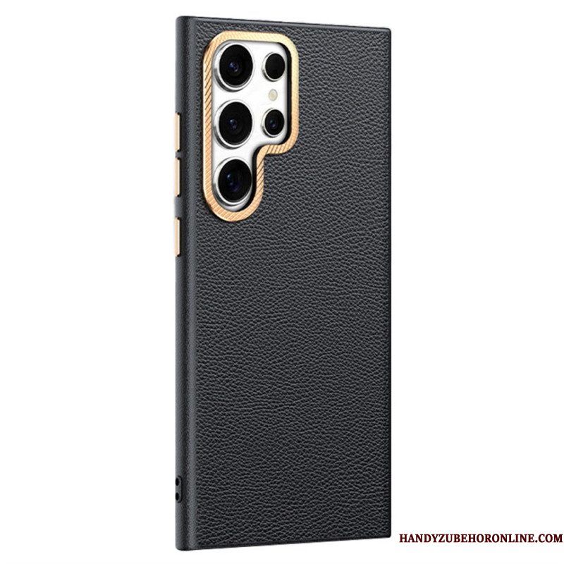 Hoesje Samsung Galaxy S25 Ultra 5g Kunstleer Met Textuur