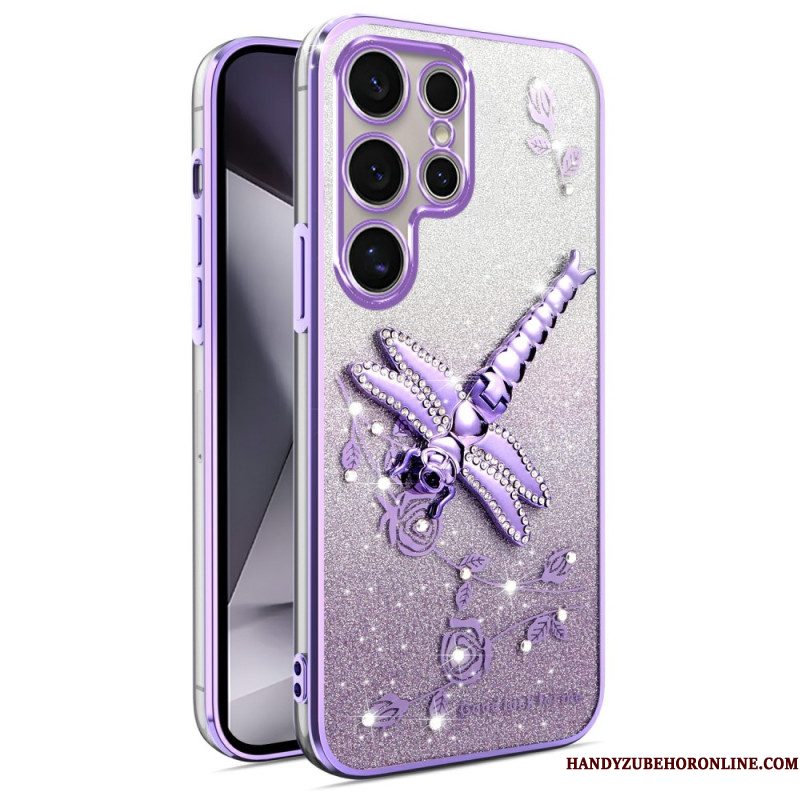 Hoesje Samsung Galaxy S25 Ultra 5g Libellenstandaard Bescherming Hoesje